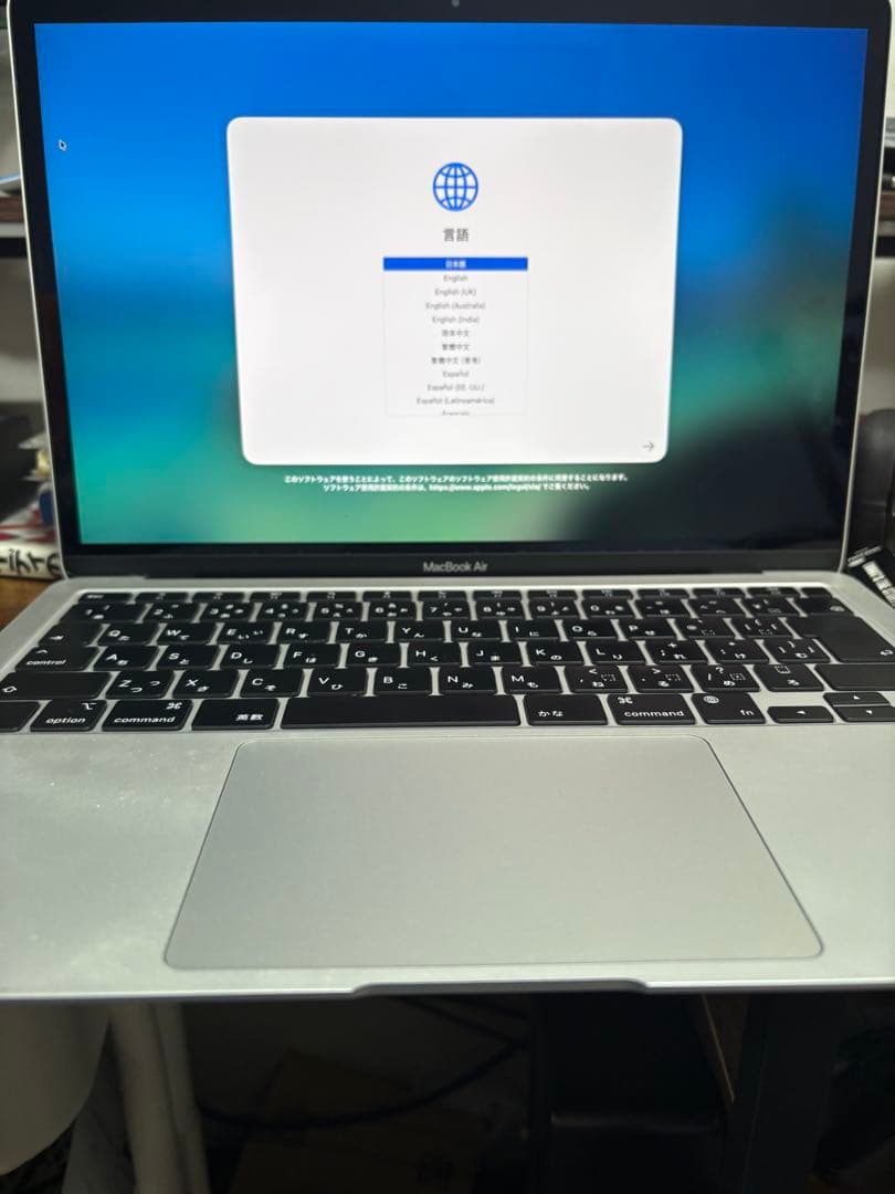 Apple MacBook Air シルバー　M1