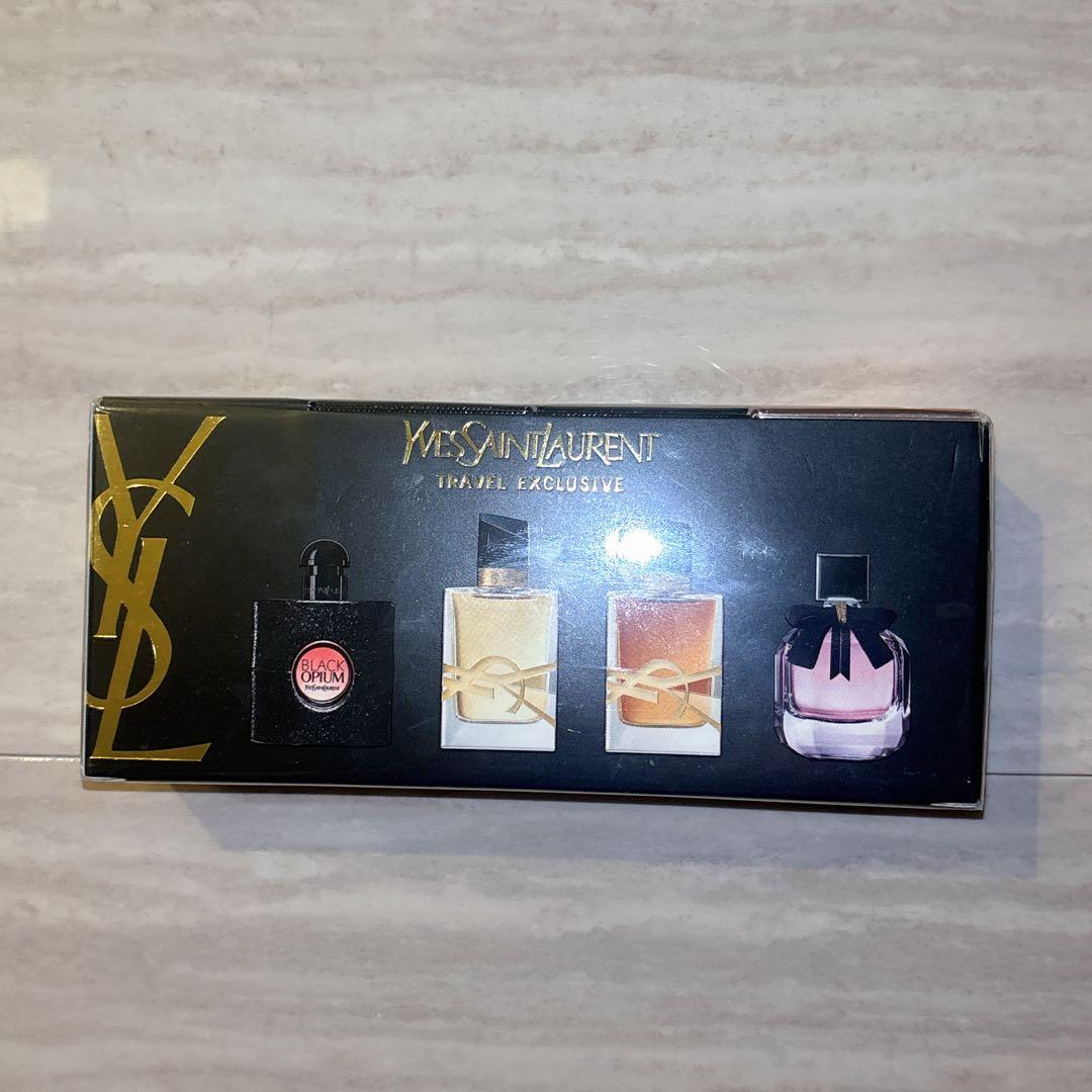 新品　YSL 香水セット　ミニ　モンパリ　リブレ　オピウム　イヴサンローラン