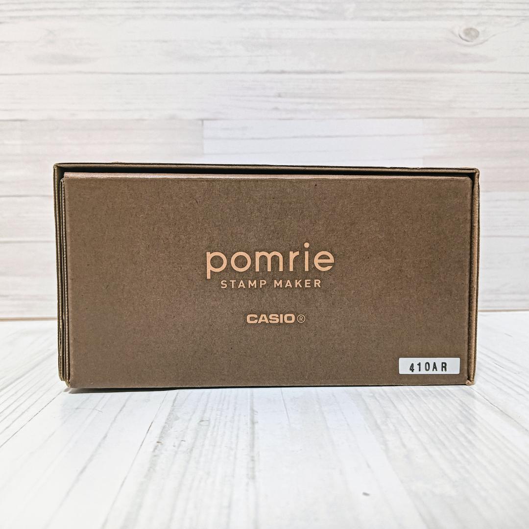【未使用】CASIO pomrie スタンプメーカー STC-W10
