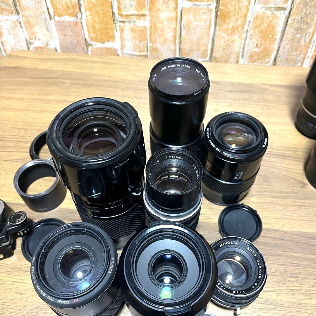 カメラ レンズ まとめMINOLTA TAMRON Canon などジャンク