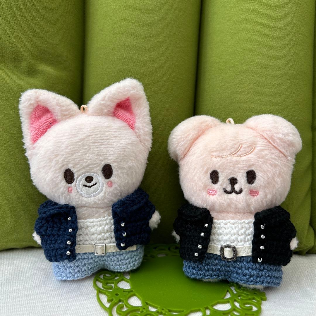 makko skzoo 10㎝ぬい　ニット　ぬい服