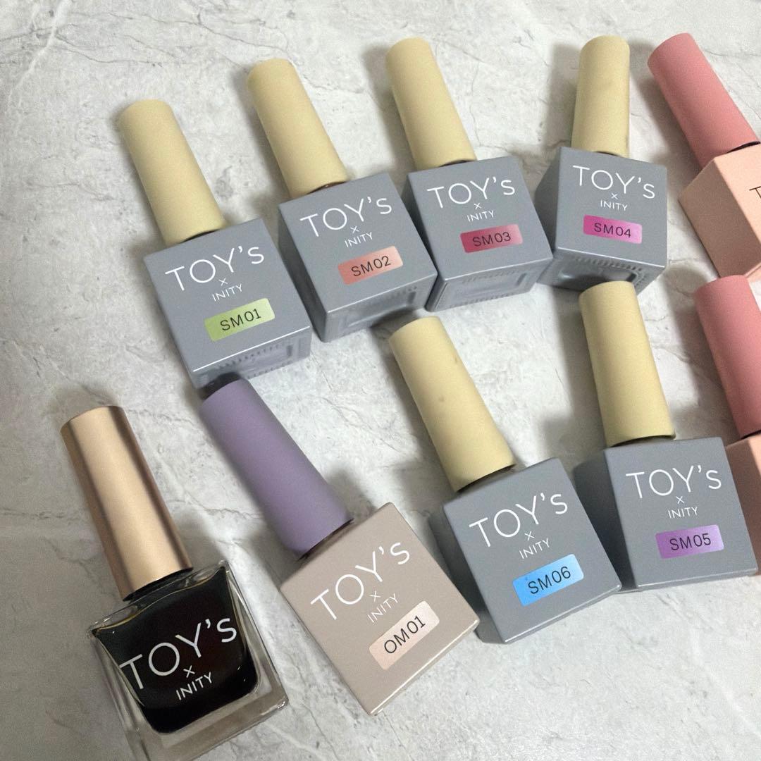 TOY's×INITY クリアマグコレクション 14本セット ジェルネイル