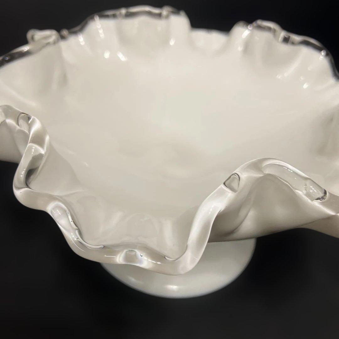 Fenton シルバークレスト　コンポート