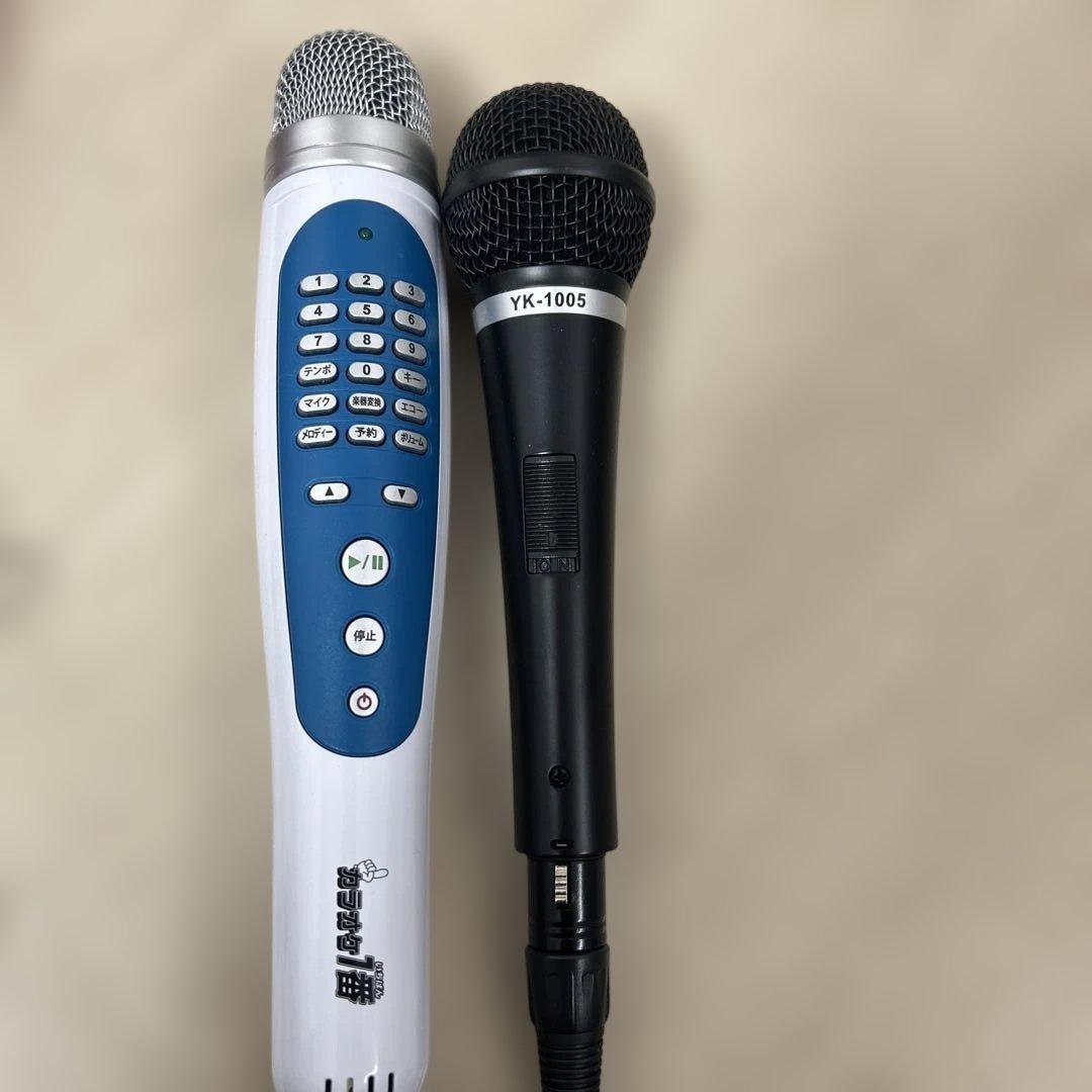 現状品！夢グループ 家庭用カラオケ カラオケ1番 YK-3009 カラオケマイク