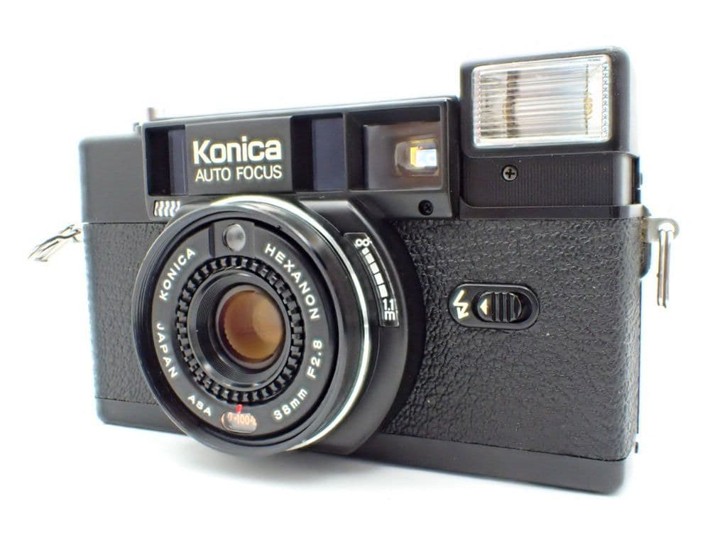 【動作確認済良品】KONICA C35 AF2 専用キャップ付き