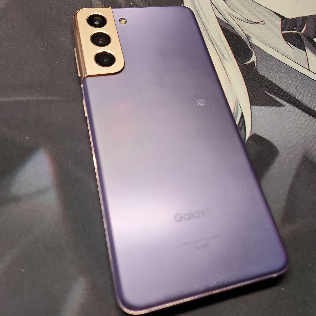 au galaxy s21 256gb 紫　パープル　ファントムバイオレット