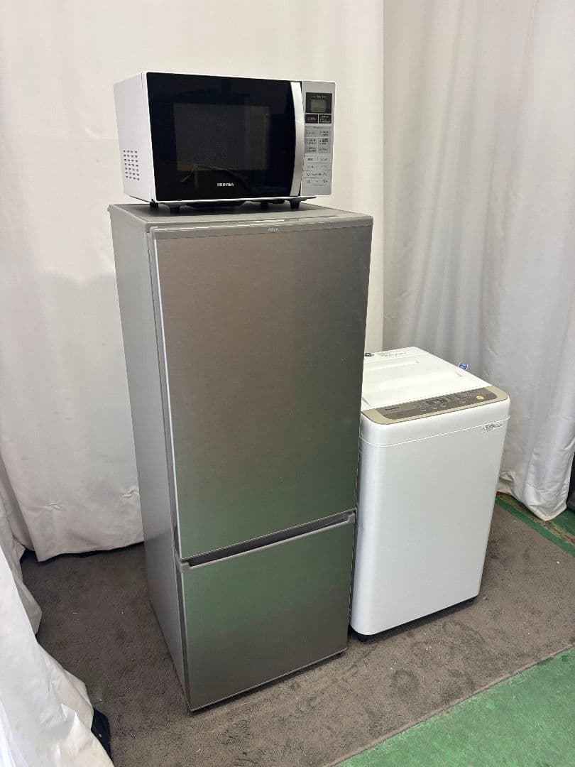 227冷蔵庫　洗濯機　電子レンジ　パナソニック　一人暮らし　家電セット　設置無料