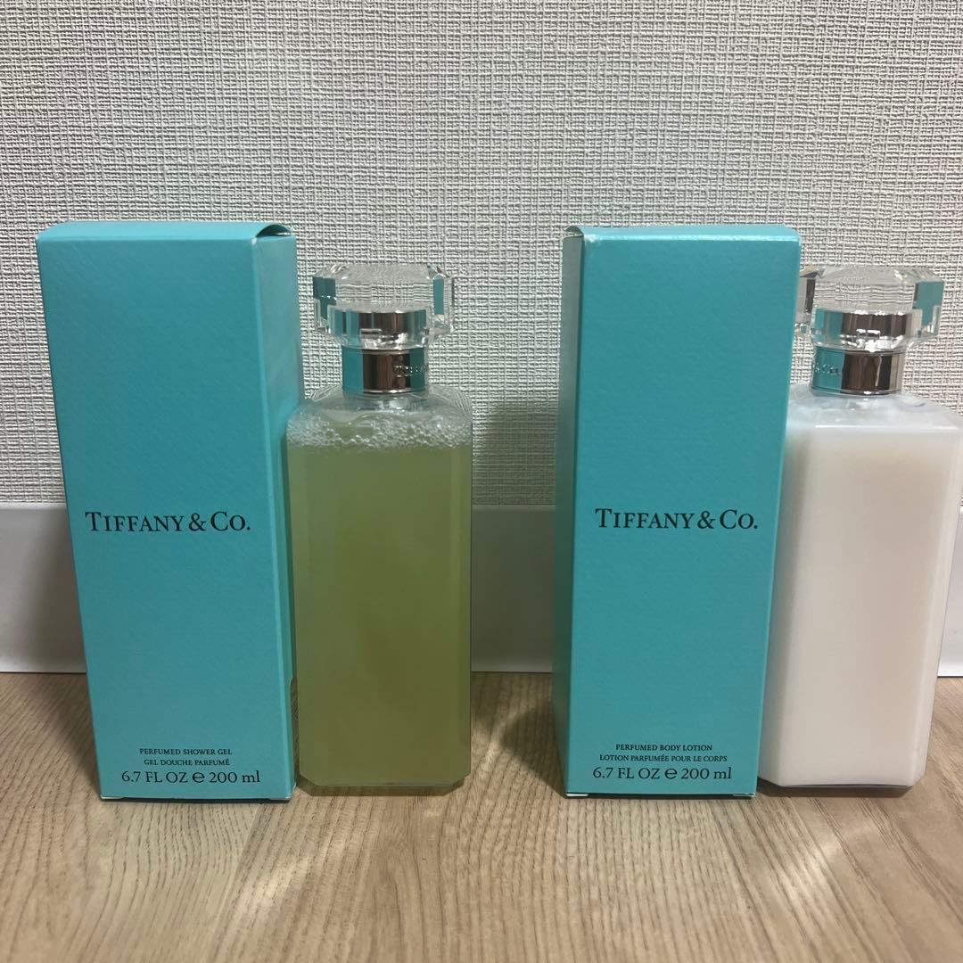【週末限定セール】Tiffany ティファニー　ボディローション、シャワージェル