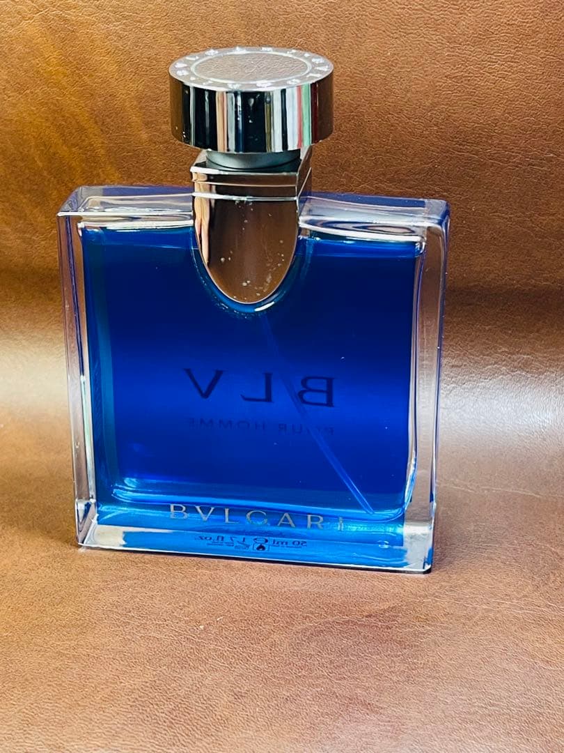 ほぼ未使用 ブルガリ ブルー プールオム オードトワレ　香水 50ml