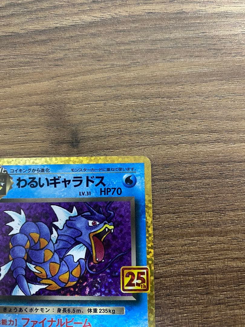 わるいギャラドス プロモカードパック 25th ANNIVERSARY