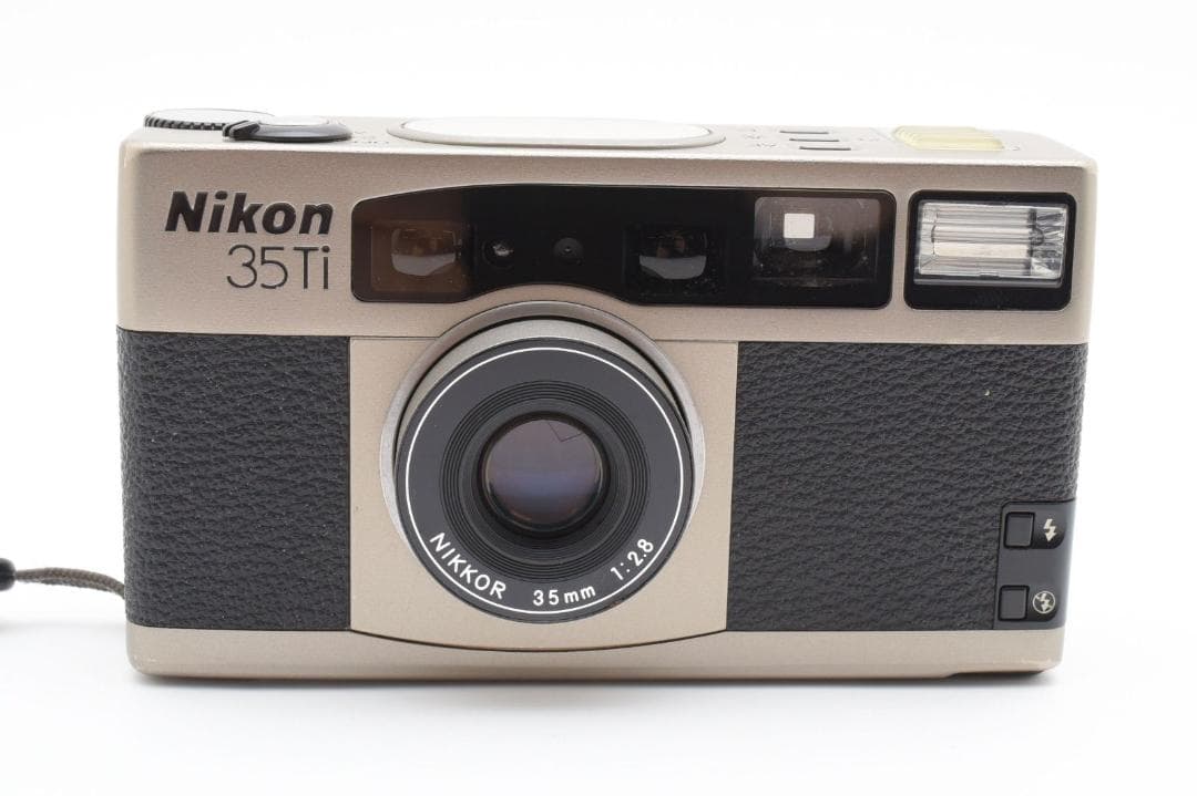 《完動品》ニコン Nikon 35Ti コンパクトフィルムカメラ スリムボディ
