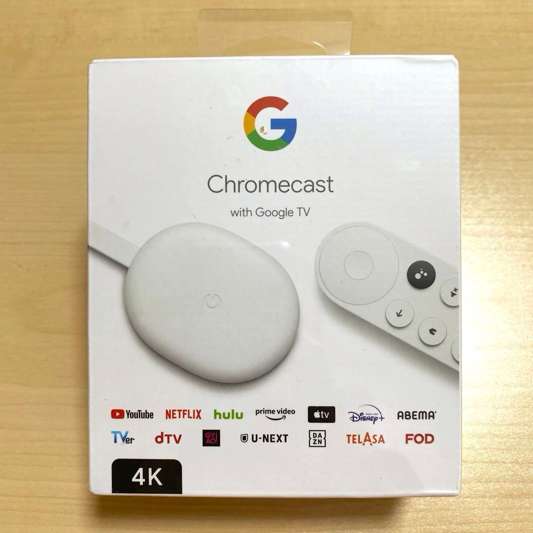 ⭐️未開封⭐️Google Chromecast with Google TV 4K