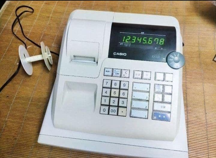 カシオレジスター　100ER　簡単便利特殊　送料込　464111