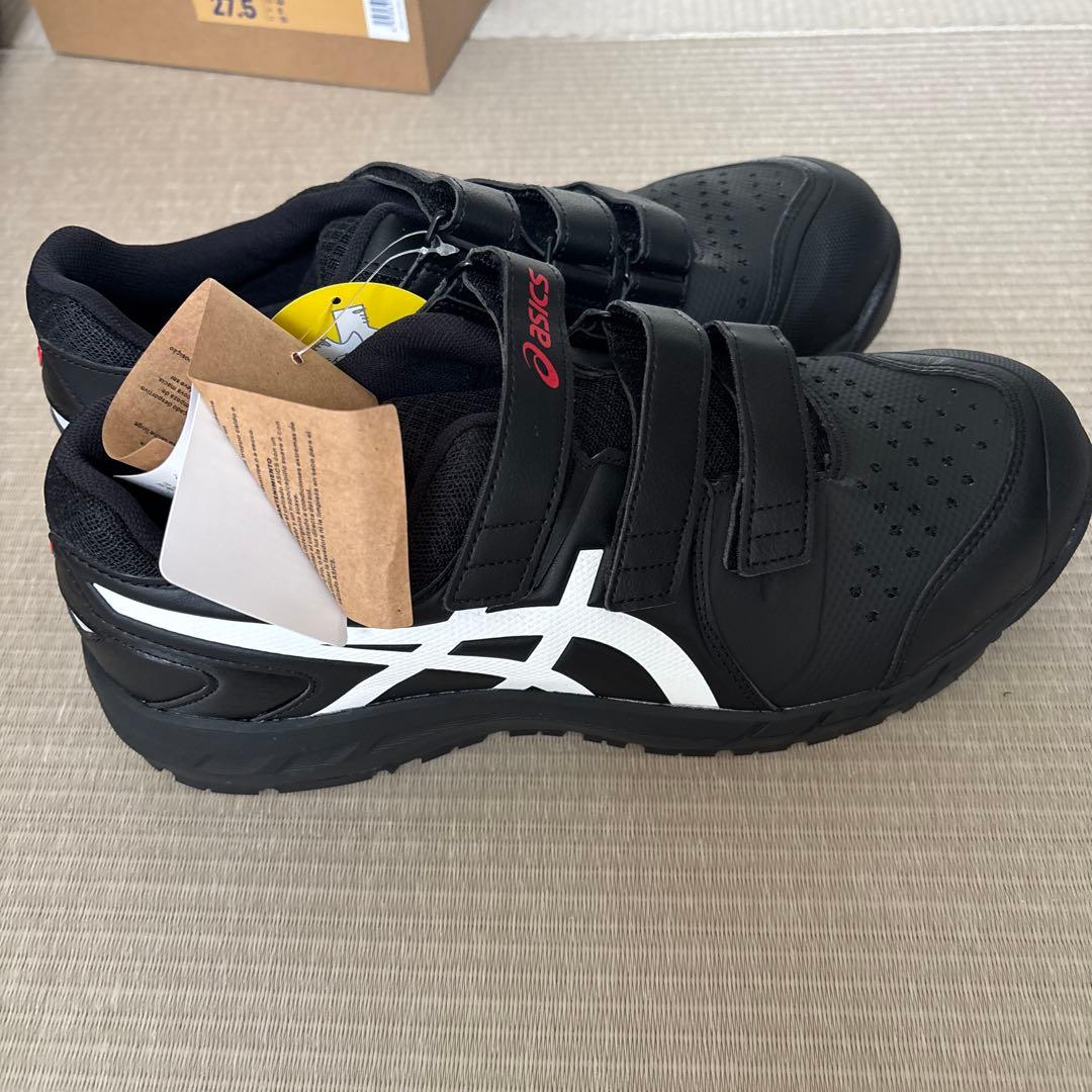 asicsアシックス安全靴 27.5cm ブラック　ウィンジョブCP112