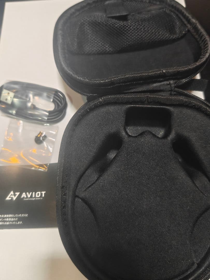 AVIOT WB-E1　メタリックブラック