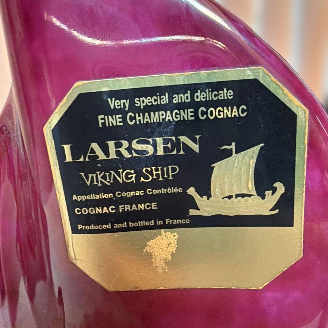 LARSEN コニャック 船形ボトル