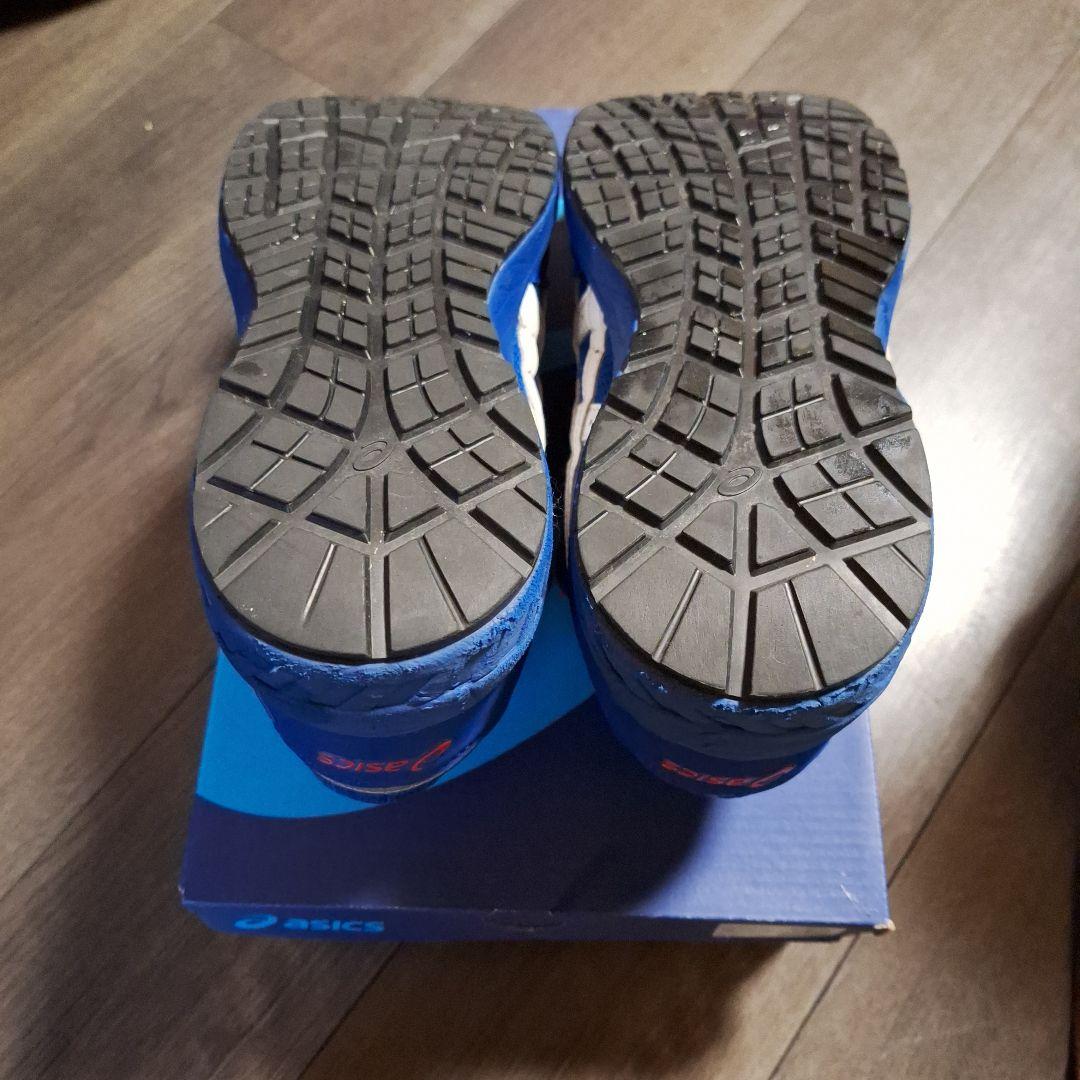 ASICS BOAシステム 安全靴 青/赤