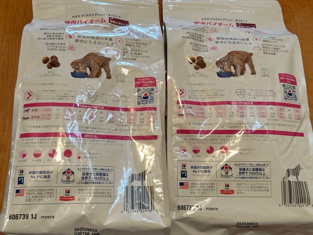 Hills Prescription Diet 腸内バイオーム 1kg×2袋