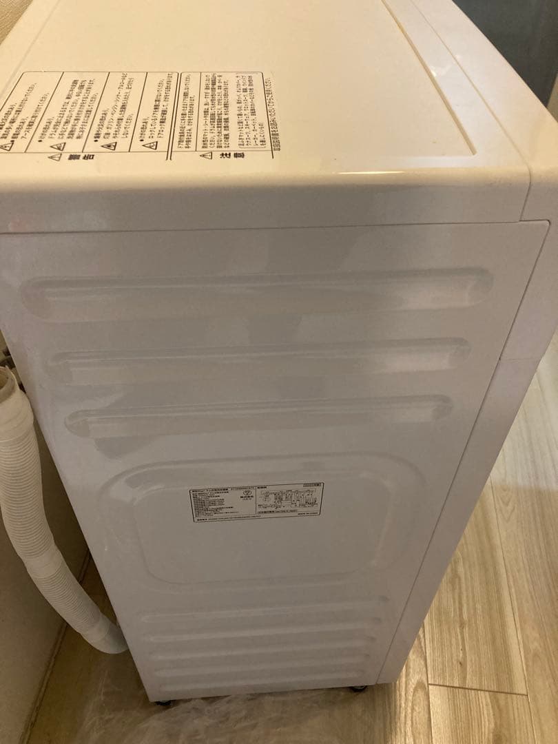 25年 6kgスリムドラム式洗濯機 (乾燥なし)(ND60UL1 ホワイト)