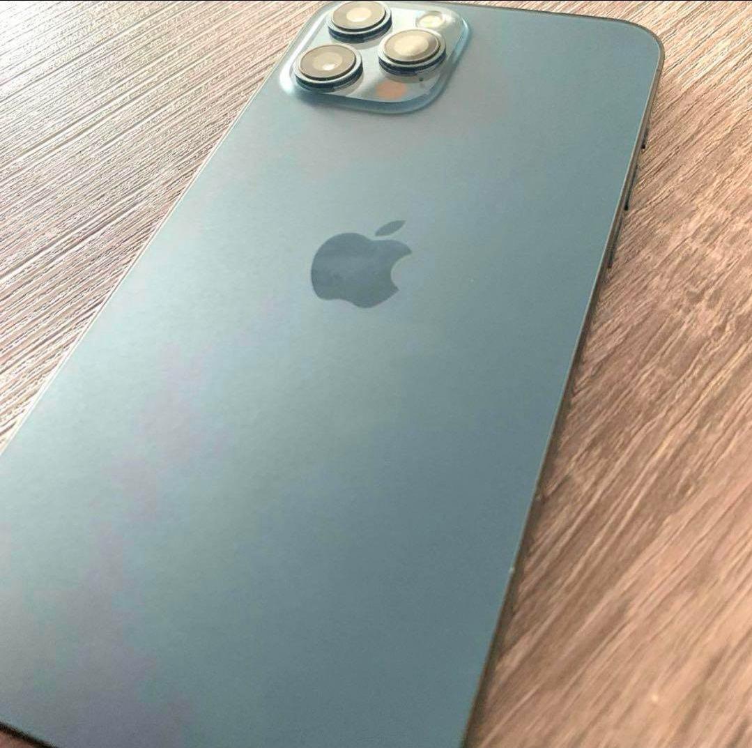 iPhone12ProMaxパシフィックブルー256GB 値引き交渉️⭕️