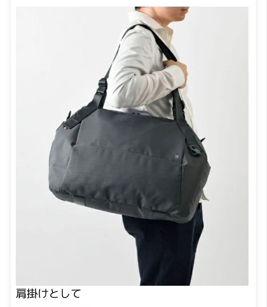 新品　MILESTO Hutte ボストンバッグ ヒュッテ　35L ブラック
