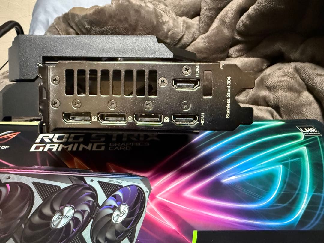 【訳アリ品】ASUS ROG STRIX 3080 OC 10GB LHR版