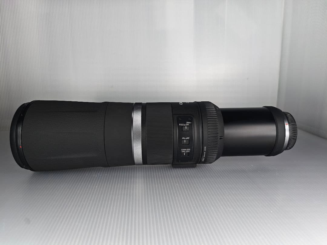 【美品】CanonRF800mm F11 IS STM 、 フィルター、フード付