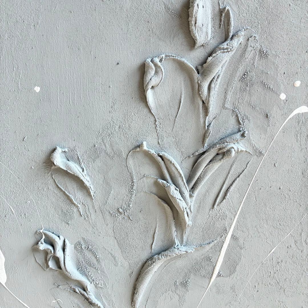 現代アート　45.5×38㎝　大きめ　モダン　アートパネル　インテリア　抽象画