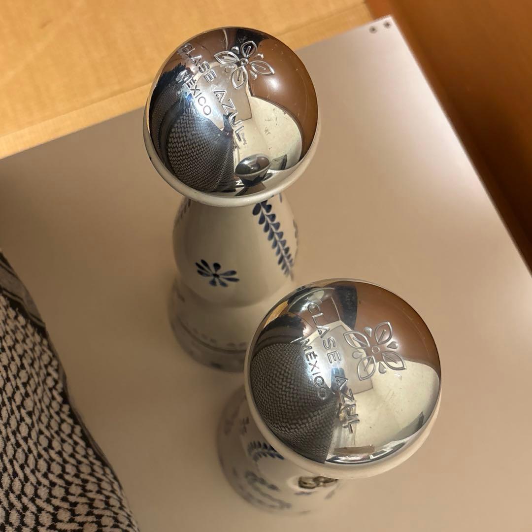 【空瓶】Clase Azul 高級　テキーラ750ml 2本セット