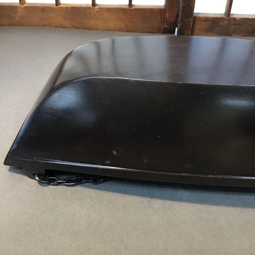 骨董品　￼華道道具　釣花入　銅製　釣船花入　S86TH2