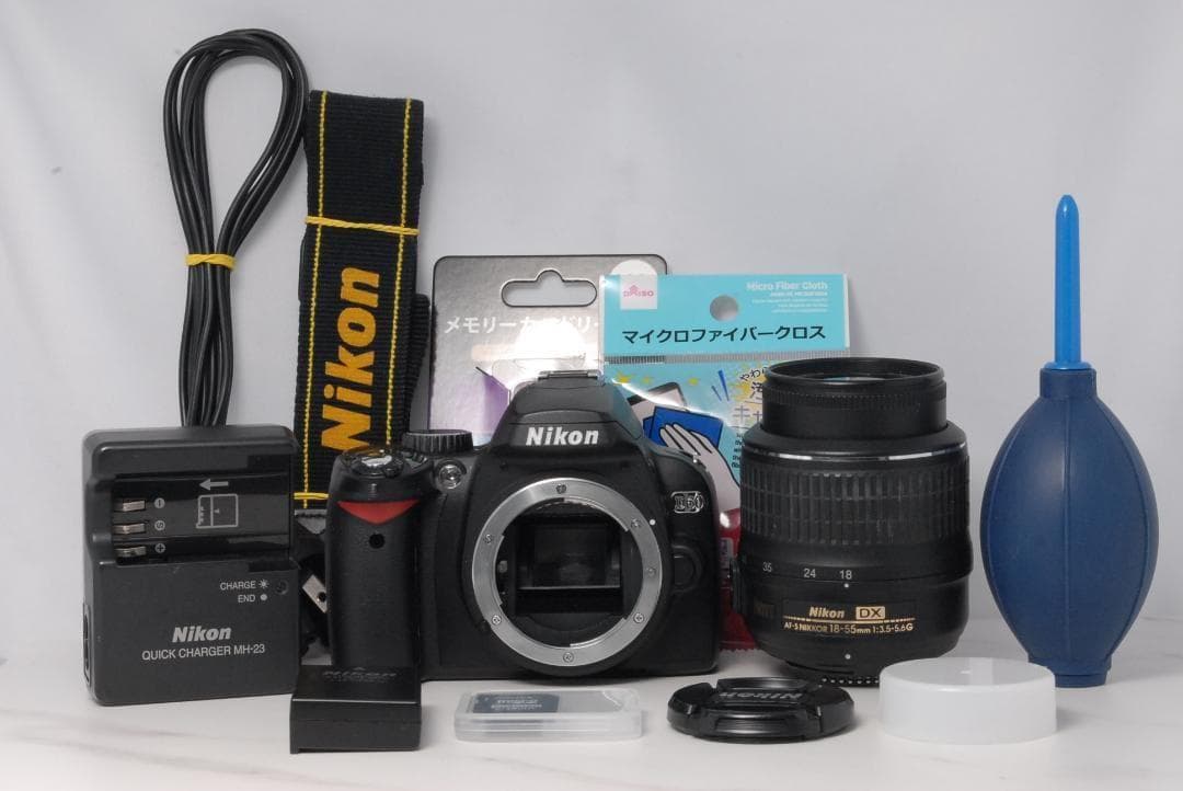 Nikon D60 スマホ転送　一眼レフカメラ 小型軽量ボディ ガイドモード搭載
