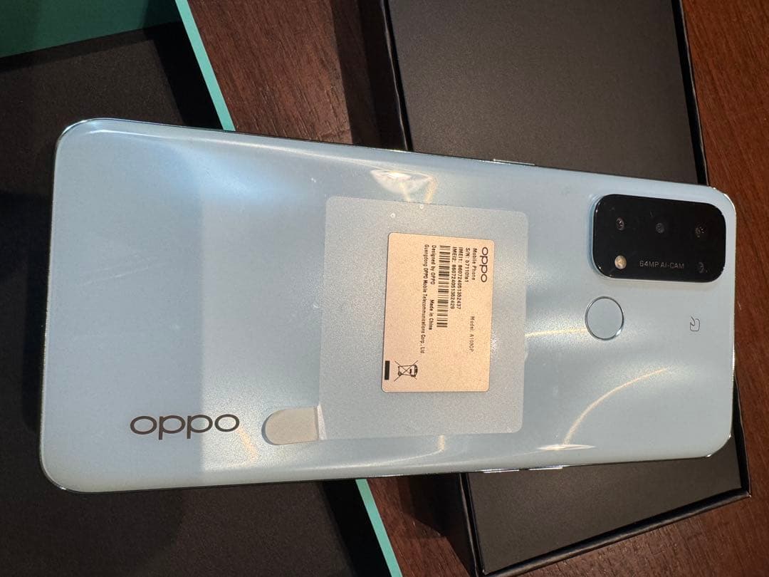 OPPO A54 5G 本体 ホワイト