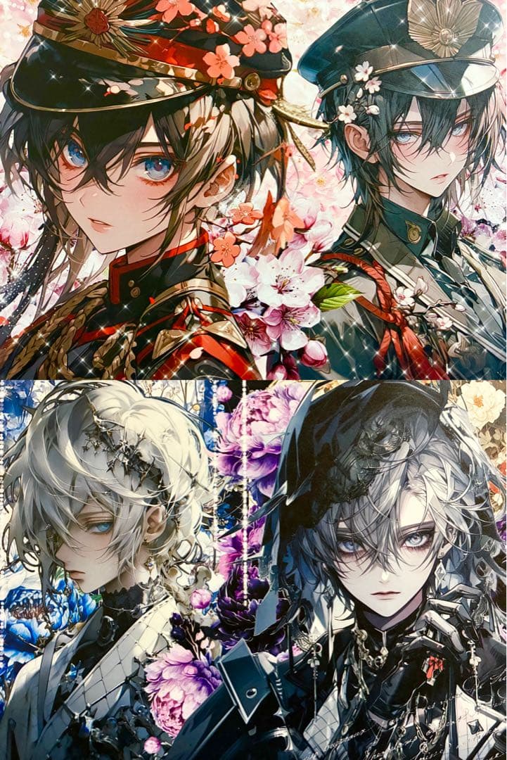 コトリ✿  ONLYONE様 デザインペーパー コラージュシート