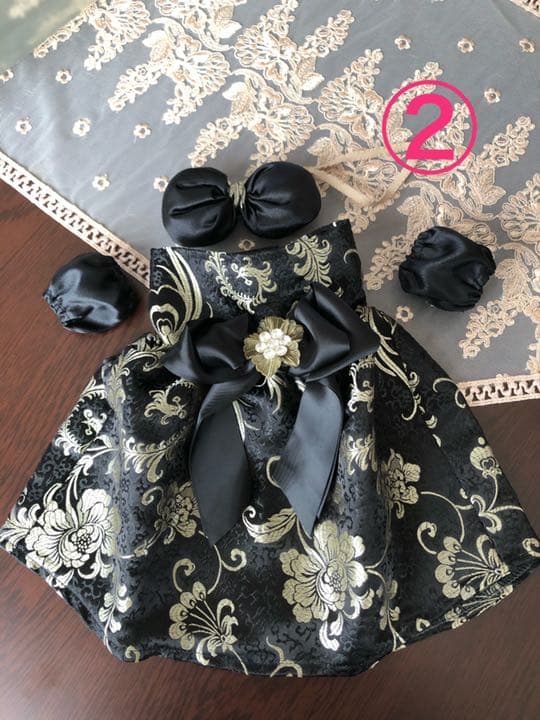 新品シェリーメイぬいぐるみ　服　ハンドメイドドレス②