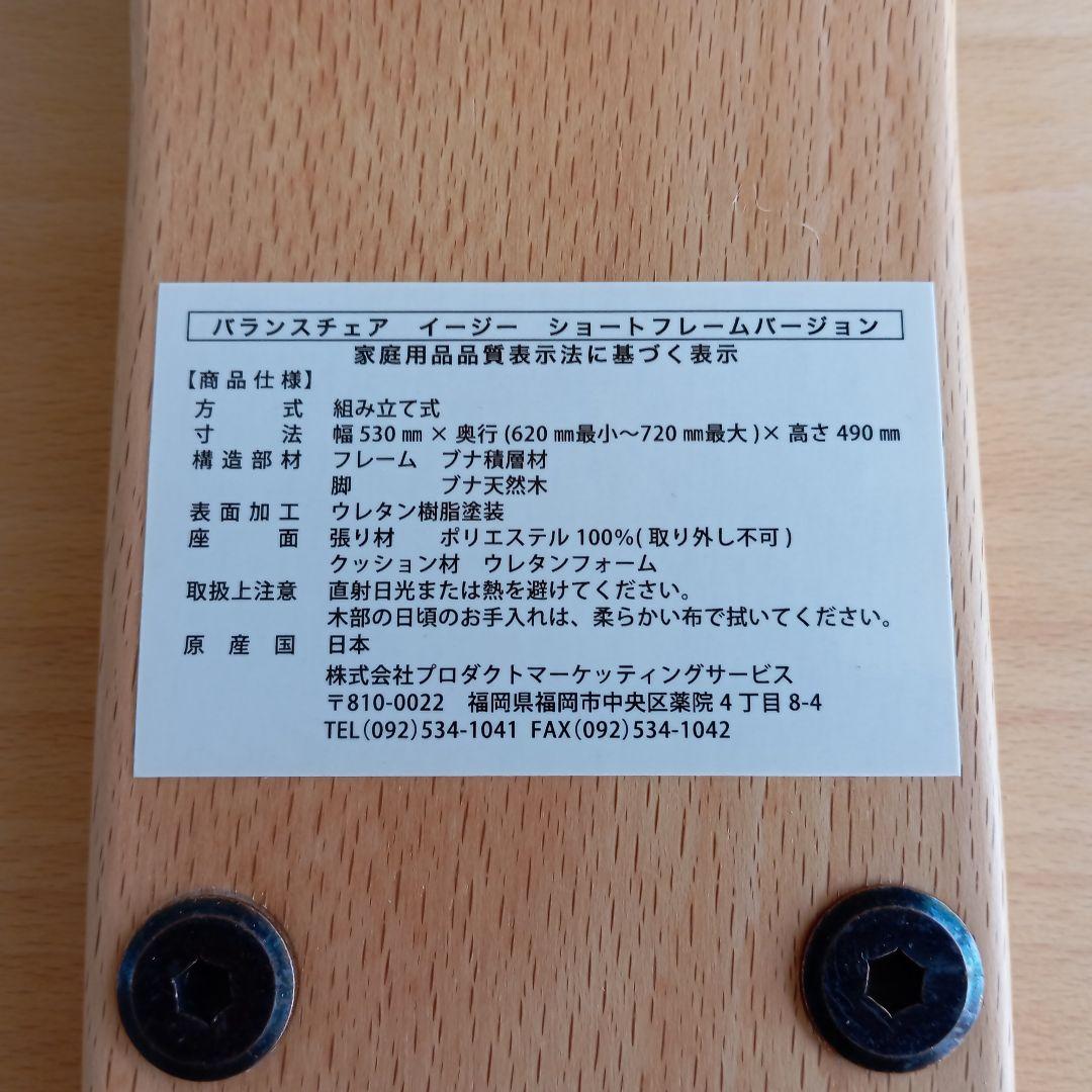 【希少】バランスチェア　イージー　balans Easy ショートフレーム