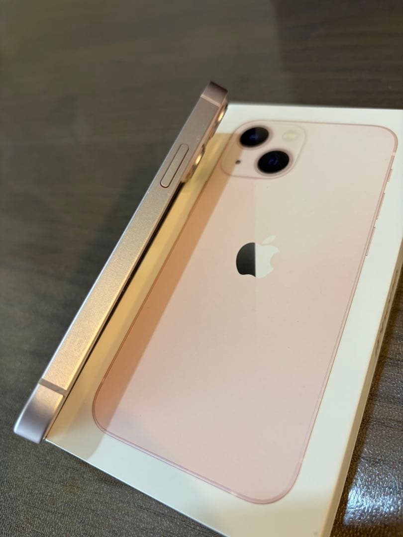 Apple iPhone 13mini ピンク 本体•充電ケーブル•箱