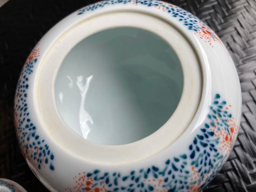 鍋島焼　岳山作　香炉