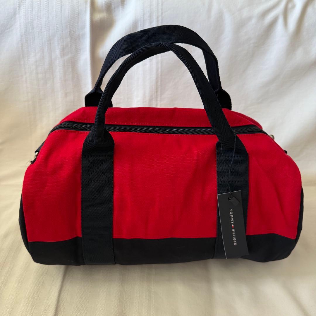 【新品】トミーヒルフィガー　トリコロール　ボストン　小ぶり