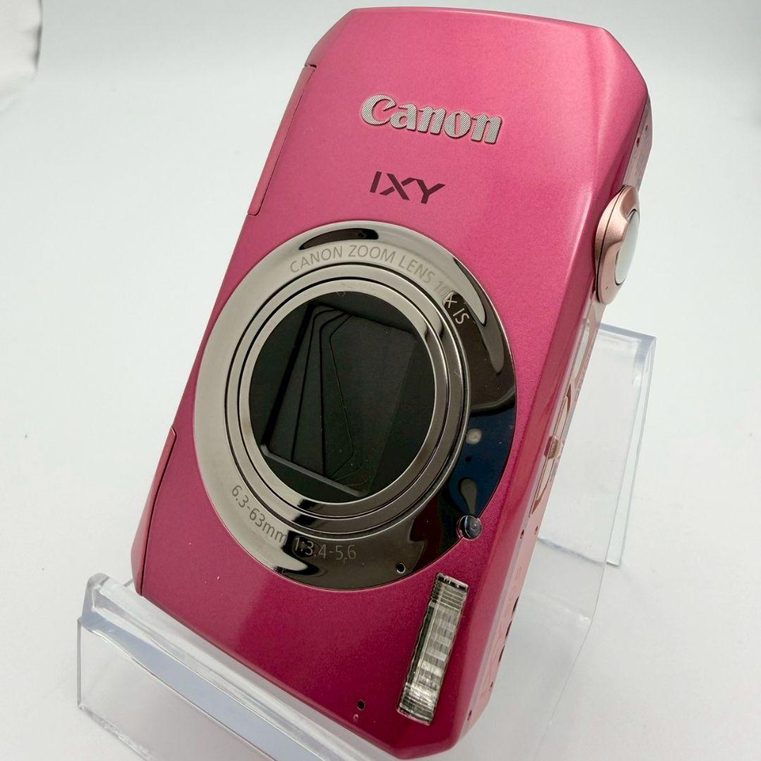 【極美品】Canon IXY 50S コンデジ ピンク 純正ケース付　キャノン