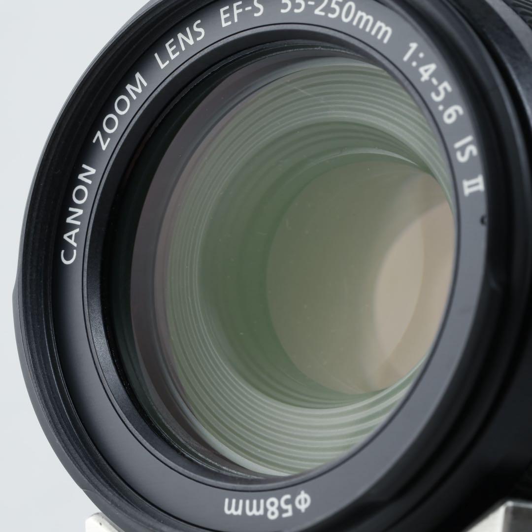 028★EF-S 55-250mm ISII★CANONキヤノン★手ぶれ補正