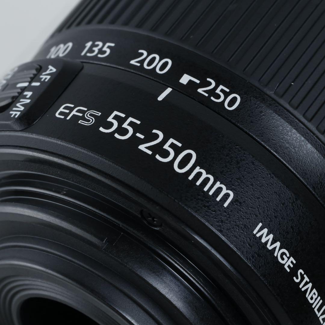 028★EF-S 55-250mm ISII★CANONキヤノン★手ぶれ補正