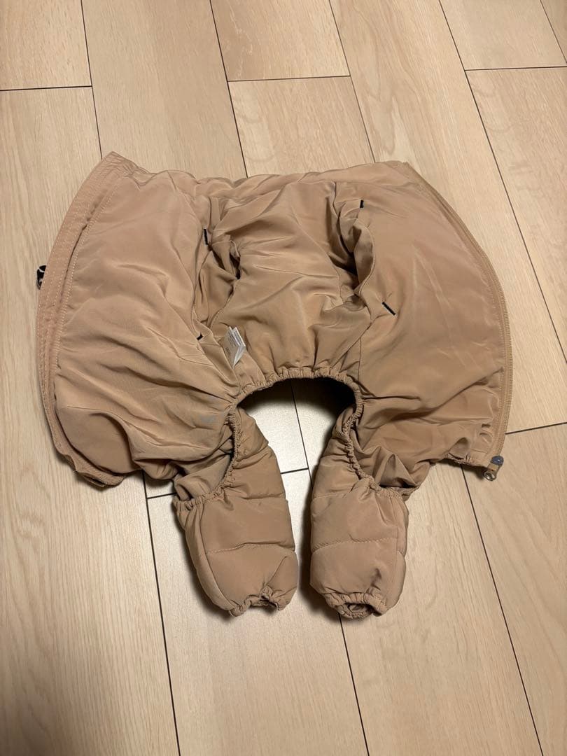 小型犬用 ベージュ ダウンジャケット