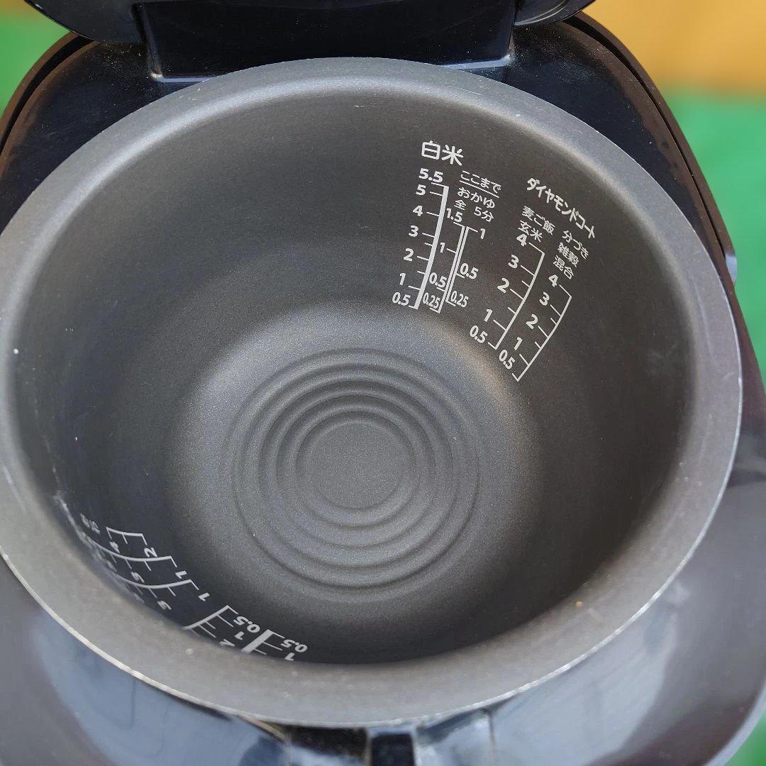 TOSHIBA RC-10VRT 炊飯器 1.0L ブラック