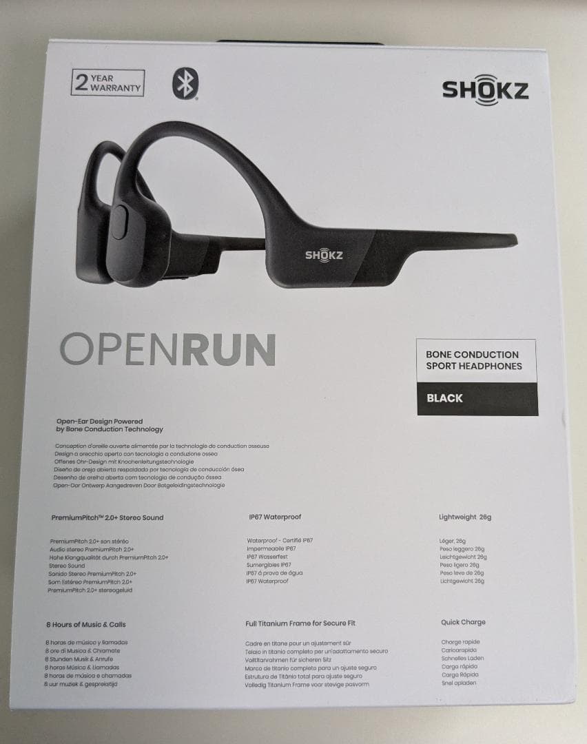 Shokz OpenRun (S803) ブラック