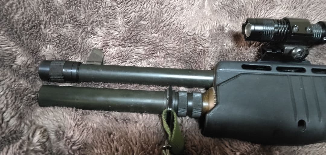 KTW SPAS12 エアコッキングガン 　ライト付き