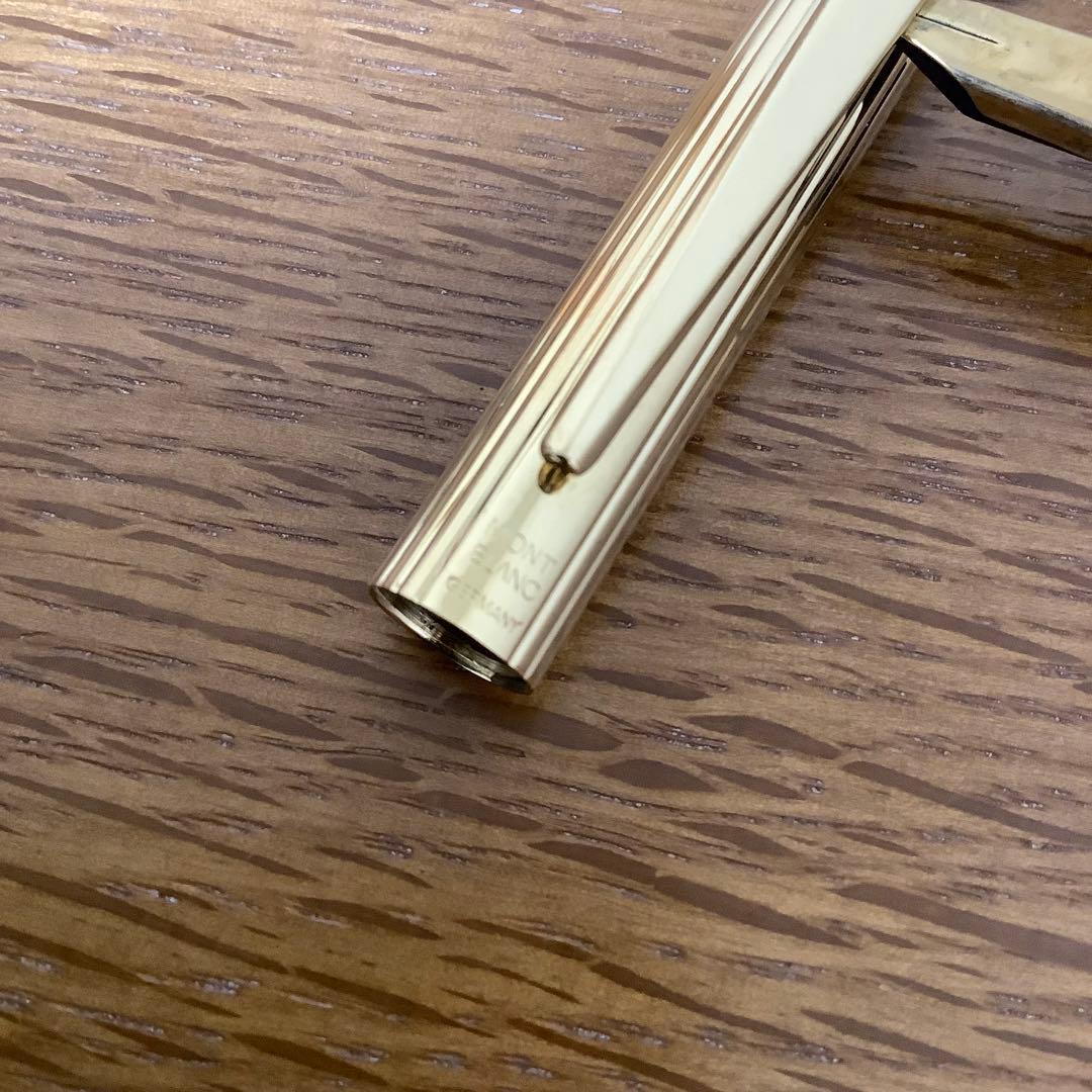 MONTBLANC モンブラン　万年筆　ペン先585刻印