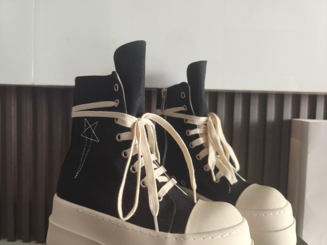 Rick Owens DRKSHDW MEGA BUMPER厚底スニーカー星刺繍