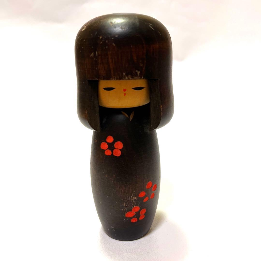昭和レトロ　美術 こけし 工芸 土産 usaburo JAPAN KOKESHI