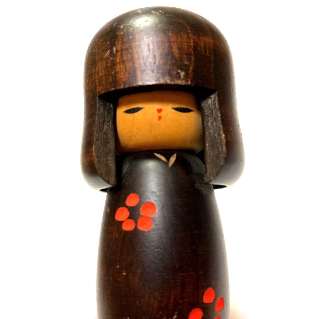 昭和レトロ　美術 こけし 工芸 土産 usaburo JAPAN KOKESHI