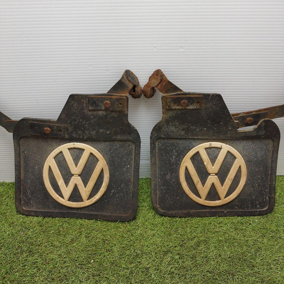 VWマッドフラップ　空冷ビートル　Volkswagen マッドフラップ 黒